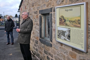 High Mill Information Board Unveiling
