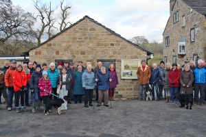 High Mill Information Board unveiling