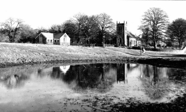Parish Church & fishpond 1971