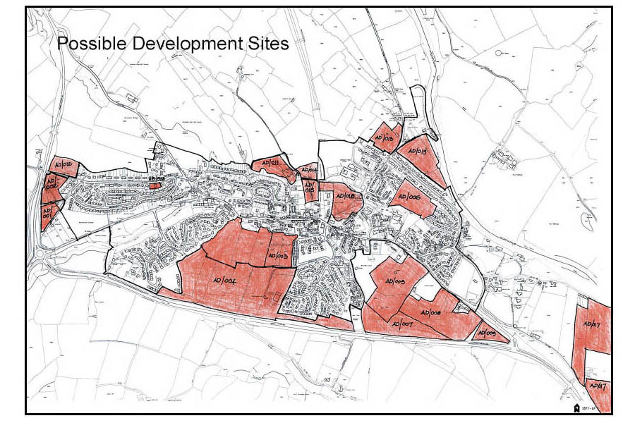 Addingham Possible Development Sites