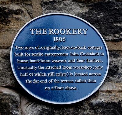 Blue Plaque 3 on The Rookery