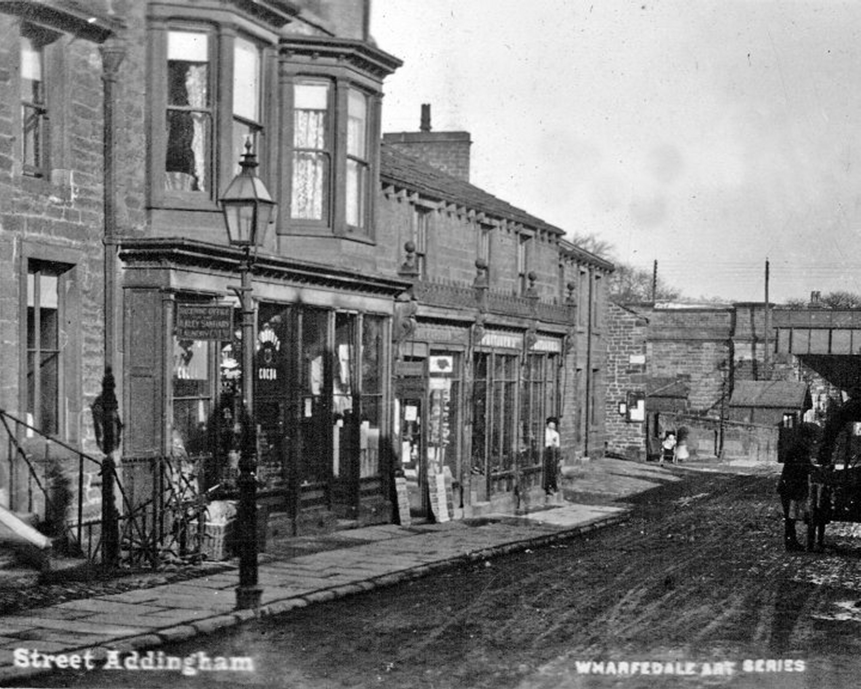 Main Street shops in about 1910