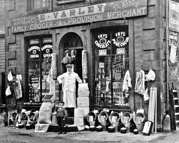 Varley's General Store in the 1920's